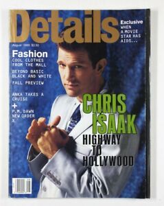 Chris Isaak NEW ORDER Aids PM DAWN Fall Fashion X ~ DETAILS magazine 1993 August