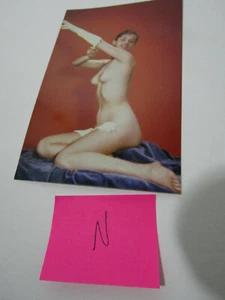 N OLD VINTAGE UNUSED MINT POSTCARD NUDE SEXY WOMEN RESQUE - Picture 1 of 1