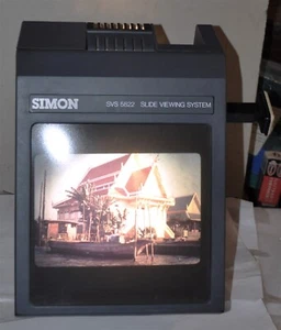 SIMON SVS 5822 SLIDE VIEWING SYSTEM GOOD CONDITION IN BOX COMMERCIAL SURPLUS - Picture 1 of 7