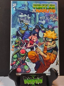 TEENAGE MUTANT NINJA TURTLES NARUTO #4 CUBIERTA B CÓMIC TMNT IDW CASI NUEVO 2025 - Imagen 1 de 1