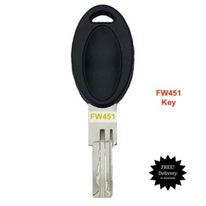 FW451 Key For Swift, Bailey, Elddis, Seitz,Hobby, Jayco & Avan Caravans & Others - Picture 1 of 2