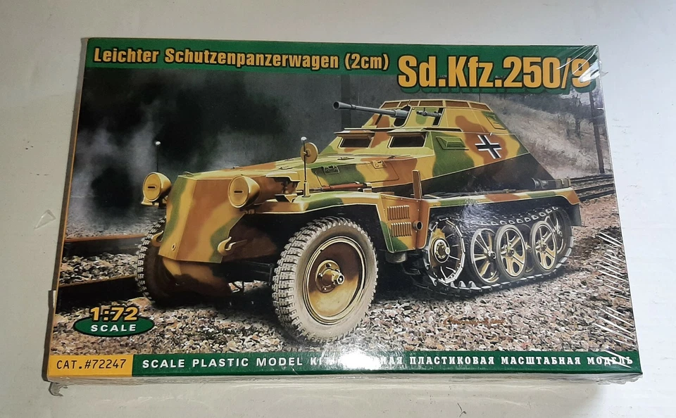 MODEL KIT 1/72 CARROARMATO Sd.Kfz.250/9 REF.72247 - Immagine 1 di 1