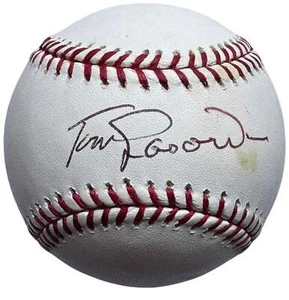 Tom Lasorda Autographed Official Major League Baseball - Picture 1 of 2