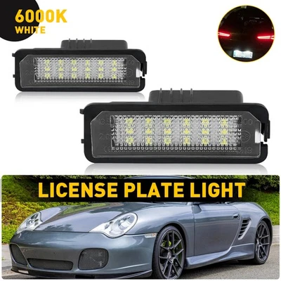 Etiqueta de luz de matrícula LED para lámpara Volkswagen MK4 Golf/GTI MK5 MK6 accesorio Foto 1 de 4