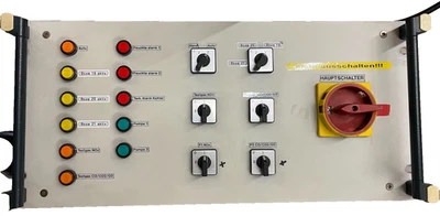 Industrie Steuerung / Schaltschrank mit Relais, Siemens & Weidmüller Komponenten - Bild 1 von 4