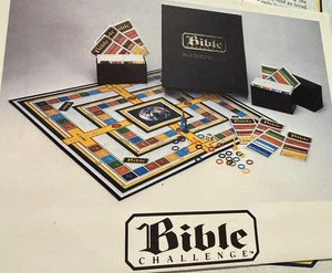 Bible Challenge Brettspiel KOMPLETT 1984 James E. Barineau Trivia Christian - Bild 1 von 9