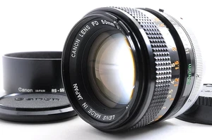 Canon FD S.S.C. 50mm F1.4 MF Standard Prime Objektiv mit BS-55 Haube NEUWERTIG aus Japan - Bild 1 von 14