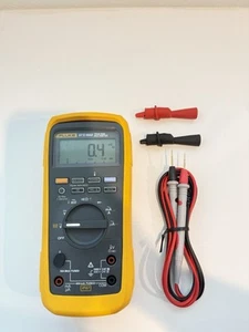 MULTÍMETRO FLUKE 87V MAX TRUE RMS CON CABLES Y CLIPS (SE ENVÍA RÁPIDO) - Imagen 1 de 8