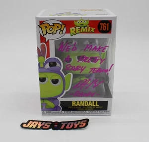 Funko Pop! Disney Remix #761 Randall Disney Infinity Signed by Peter Kelamis - Picture 1 of 10