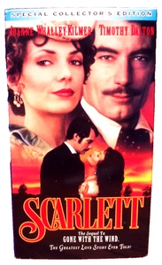 Scarlett (VHS, 1997, Special Collectors Edition) Hallmark Home Entertainment O29 - Picture 1 of 3