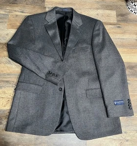 Stafford SZ 40R Men’s Gray 100% Wool Sport Coat Blazer - Picture 1 of 6