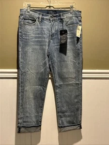 Jean femme marque Lucky taille 8/29 Sweet Crop jeans boutonné fermeture éclair taille moyenne neuf avec étiquette - Photo 1/11
