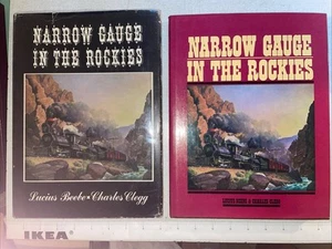 1958 (1st) + 1982 Editions - Narrow Gauge in the Rockies - Beebe & Clegg - HBDJ - Picture 1 of 10
