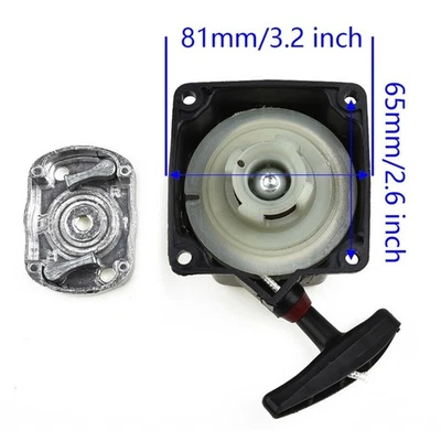 For 47cc/49cc Engine Strimmer Brush Cutter New Pull Start Starter W/ Pawl Plate - Image 1 of 4