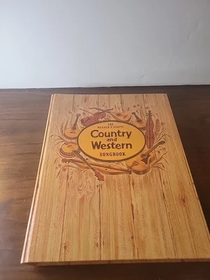 Livro de canções country e faroeste Reader's Digest encadernado em espiral - Imagem 1 de 4