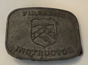 FLETC Firearms Instructor Vintage Gürtelschnalle - Bild 1 von 3