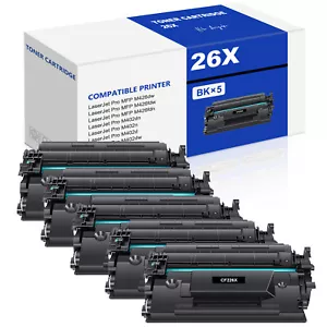 CF226A CF226X Black Toner For HP 26A 26X LaserJet Pro M402dn M402dw M426fdw Lot - Picture 1 of 19