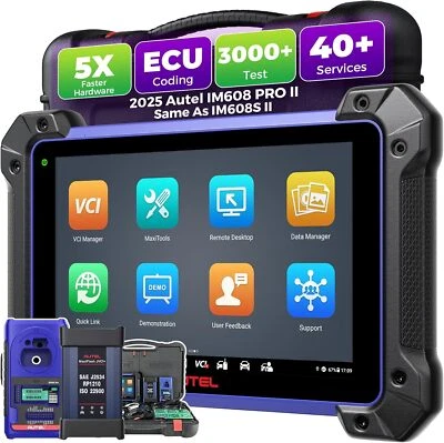 2025 Autel MaxiIM IM608 PRO II Herramienta Programación Llaves IMMO diagnóstico - Imagen 1 de 4
