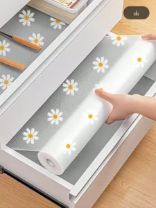 Daisy EVA Shelf Liner Roll β Waterproof, Non-Adhesive, 200x30cm Mat - Picture 1 of 8