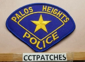 PALOS HEIGHTS, ILLINOIS POLICE SHOULDER PATCH IL - Picture 1 of 2