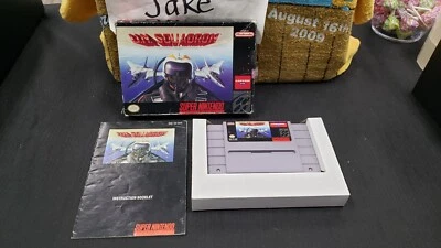 CIB U.N. SQUADRON NINTENDO SNES VIDEO GAME COMPLETE IN BOX W/ PROTECTOR CASE - Image 1 of 4