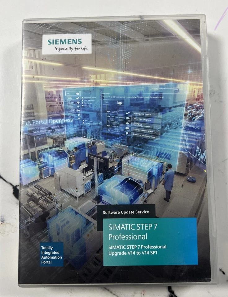 SIEMENS SIMATIC STEP 7 Professional Upgrade V14 SP1 EWK-SUS1055041 Software - Bild 1 von 4