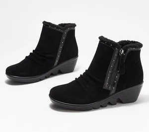 Botín Skechers con tachuelas Sherpa - Jersey - Negro (talla 9) A382655 - - Imagen 1 de 6
