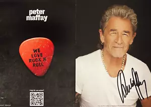 Autogramme Peter MAFFAY deutscher Schlagersänger garantiert. handsigniert 01 xyz - Bild 1 von 1