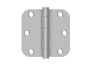 Türscharnier Edelstahl 3-1/2" x 3-1/2" x 5/8" Radius Scharnier von Deltana - Bild 1 von 3