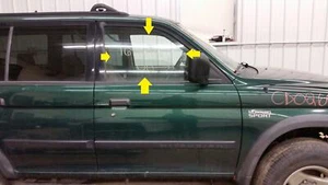 1999 MITSUBISHI MONTERO SPORT PASSENGER RIGHT FRONT DOOR GLASS WINDOW ONLY - Picture 1 of 1