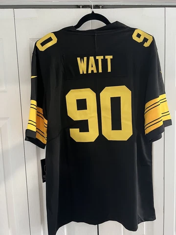 New TJ Watt Pittsburgh Steelers Nike Game Player Jersey Men's 2022 NFL NWT #90 Cover