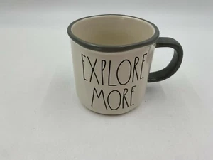 Rae Dunn Ceramic 18oz Explore More Coffee Mug BB02B13011 - Picture 1 of 8