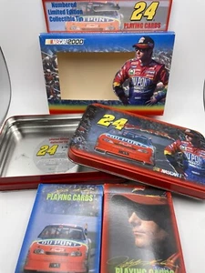 Nascar 2000 Jeff Gordon #24 LE Playing Cards Metal Collectible Tin #523 - Bild 1 von 6