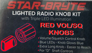 SRNK2-R - Nitro Knob Volume/Squelch (Red)