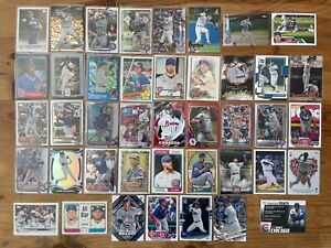 Chicago Cubs Baseball Card Lot w/ Dansby Swanson RC, Pete Crow-Armstrong Mojo