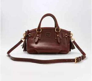 Dooney & Bourke Florentine Leather Medium Mail Satchel - Picture 1 of 12