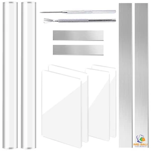 12 Pcs Polymer Clay Cutter Tools Acrylic Roller Pin for Sculpting Craft Shaping - Picture 1 of 6