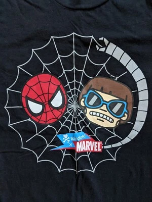 Spider-Man Tokodoki x Marvel Comics Mens T-Shirt Size M Doc Ock Kawaii Anime Foto 1 de 4