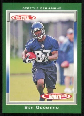 2006 Topps Total #522 Ben Obomanu RC - Image 1 of 2