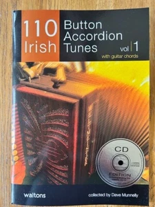 110 Button Accordion Tunes with CD - Mke us a OFFER Sale - Picture 1 of 2