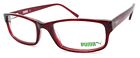 PUMA PE0021O 003 Unisex Eyeglasses Frames 54-19-140 Deep Red