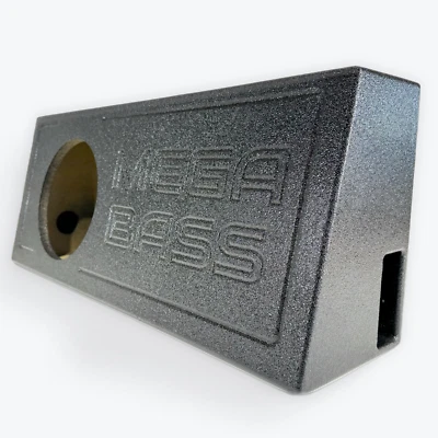 KUZTOMBOXES Single 10" Universal Ported Truck Box Finished w/Bed Liner
