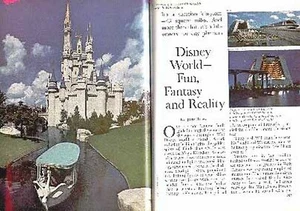 WALT DISNEY WORLD INAUGURACIÓN 1973 PICTÓRICA: UN LABORATORIO PARA URBANISTAS - Imagen 1 de 1