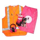 3 x 5pc McGrath Foundation PPE Kit | Earmuff, Glove, Vest, Eyewear & Grip