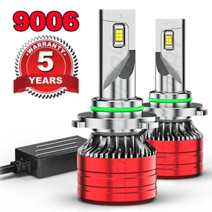 2X 9006 LED Headlight Low Beam Bulbs 6000K Xenon White HID Headlamp Bulbs Kit - Picture 1 of 10