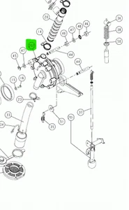 POMPA ACQUA CON ASOLA COMPLETA RICAMBIO ATOMIZZATORE CIFARELLI - Foto 1 di 1