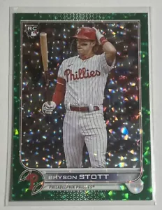 BRYSON STOTT - 2022 Topps Update Series - Tablero de papel de aluminio verde #'d 29/499 - Filis de radiocontrol - Imagen 1 de 2