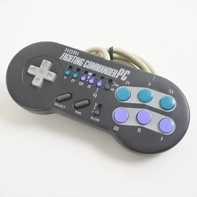 PC-Engine HORI FIGHTING COMMANDER PC Controller Pad Tested HPJ-07 0787 - Image 1 of 3