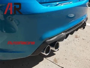 Performance Carbon Fiber Rear Bumper Diffuser Fits on 2016+ F87 M2 Only - Foto 1 di 3
