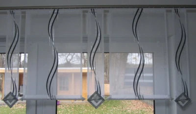 Schiebegardine ,Schiebegardine Set,Gardine, Schiebevorhang,Flächenvorhang Neu - Bild 1 von 4